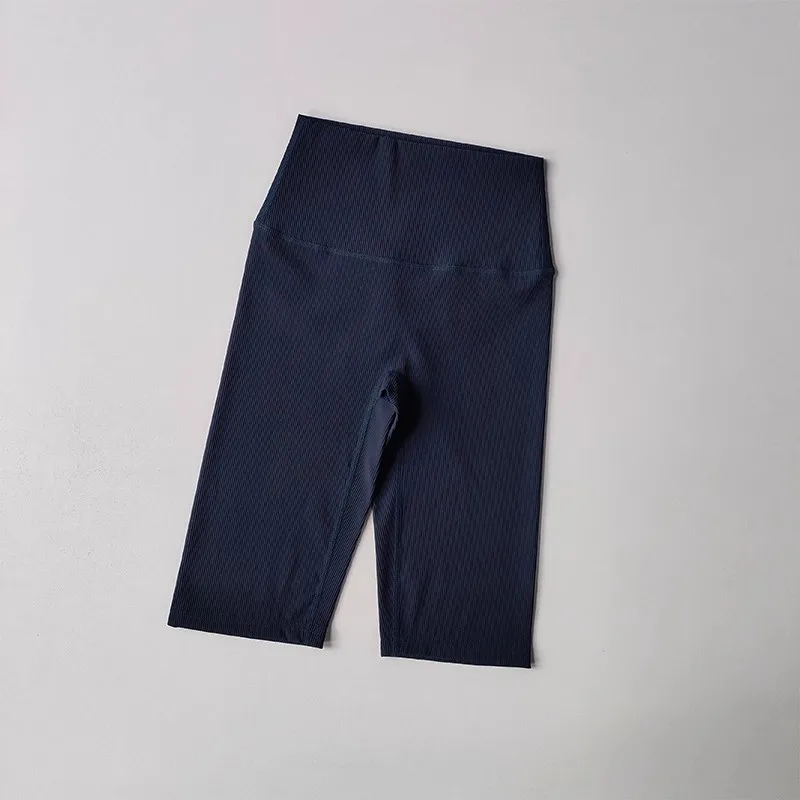 Women Shorts Sports For Women New Cycling Ribbed Jogging Fitness High Waist Push Up Gym Shorts Leggings Yoga Shorts Short Pants