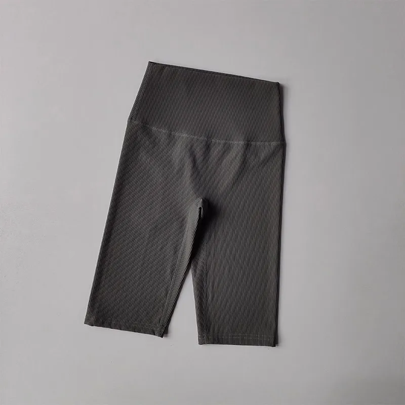Women Shorts Sports For Women New Cycling Ribbed Jogging Fitness High Waist Push Up Gym Shorts Leggings Yoga Shorts Short Pants