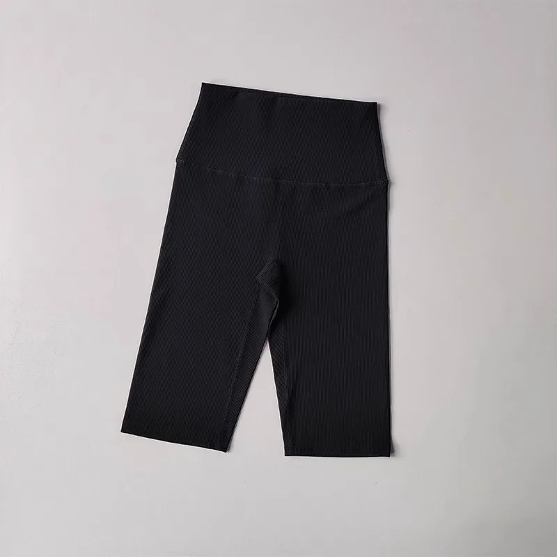 Women Shorts Sports For Women New Cycling Ribbed Jogging Fitness High Waist Push Up Gym Shorts Leggings Yoga Shorts Short Pants