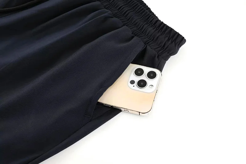 Men's Running Pants Compression Sport Tights 2 In 1 Quick Dry Fitness Gym Leggings Male Sportswear Workout Training Trousers