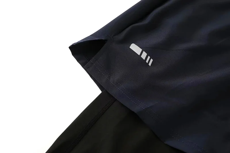 Men's Running Pants Compression Sport Tights 2 In 1 Quick Dry Fitness Gym Leggings Male Sportswear Workout Training Trousers
