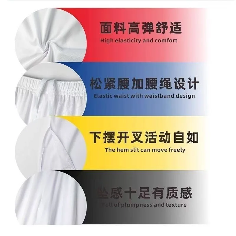 New Regulations Taekwondo Sportswear Fast Dry Tight Fitting Elastic Training Clothing Breathable Comfortable and of Good Quality