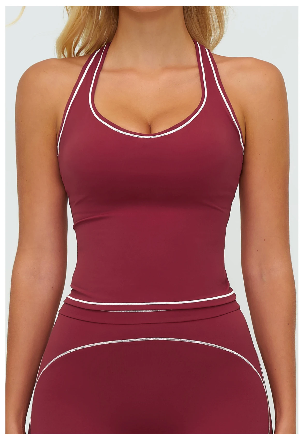Woman Yoga Tank Top Gym Clothes Removable Chest Pad Fitness Bra Workout Halter Top Activewear Sexy Pilates Sports Vest Underwear