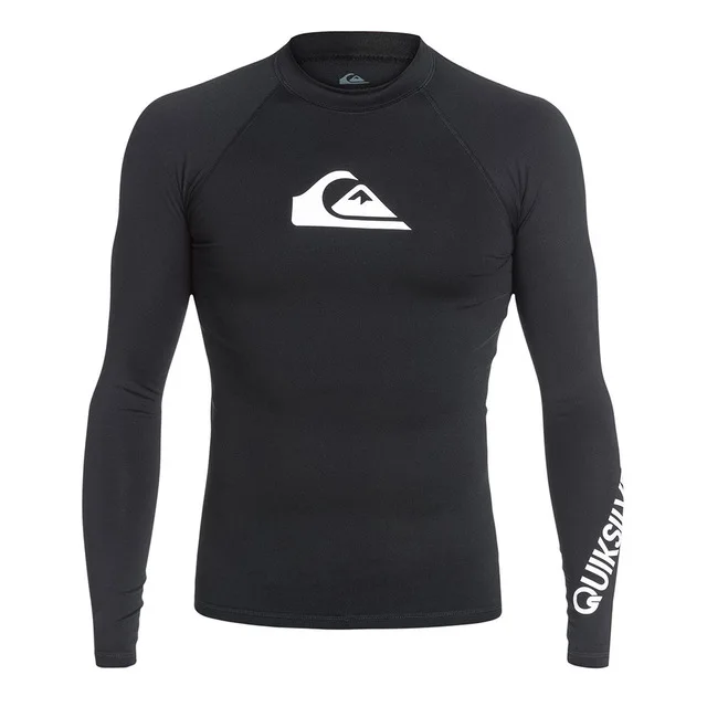 Swimming Suit for Men 2026 New Long Sleeve Bathing Suit Quick-Drying Rash Guard Sun Protection