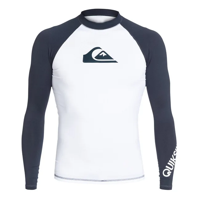 Swimming Suit for Men 2026 New Long Sleeve Bathing Suit Quick-Drying Rash Guard Sun Protection