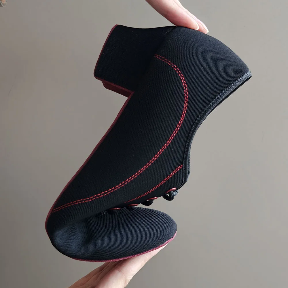 Men Latin Dance Shoes Adult Suede Soles Teacher Shoes Soft Base Male Oxford Heel Canvas Breathable Dance Sneakers 