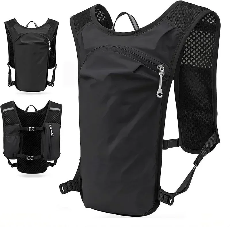 Cycling Running Hydrating Vest Ultralight Breathable Hydrating Backpack Bicycle Water Bag Outdoor Hiking Marathon Sports Vest