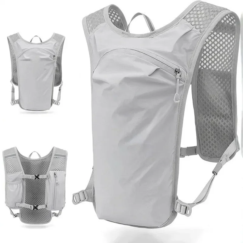 Cycling Running Hydrating Vest Ultralight Breathable Hydrating Backpack Bicycle Water Bag Outdoor Hiking Marathon Sports Vest