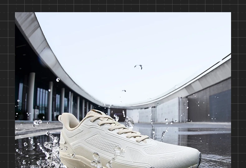 361 Degrees Wingblade Rainblock Men Running Shoes Splash Proof Anti-Slip Water Repellent Grippy Stable Male Sneakers 672532231