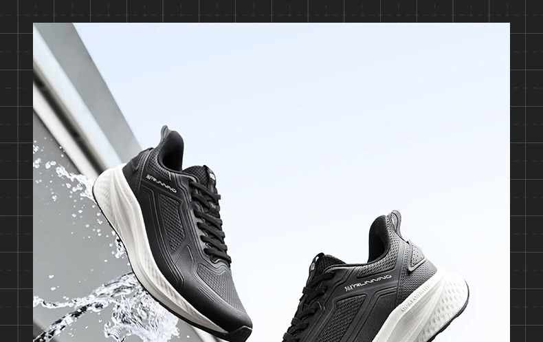 361 Degrees Fengyi Rainblock Men Running Shoes Water Repellent Anti-Slip Grippy Cushioning Airy Male Sneakers 672532231