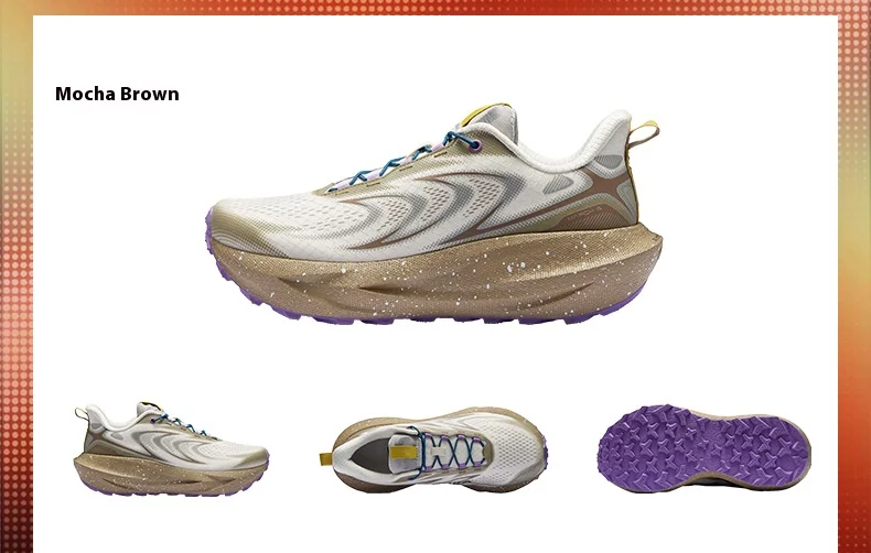 BMAI Outdoor Trail Running Shoes for Men Breathable Man Sneakers Lightweight Mountain Men's Sports Shoes Cushion Jogging Sneaker