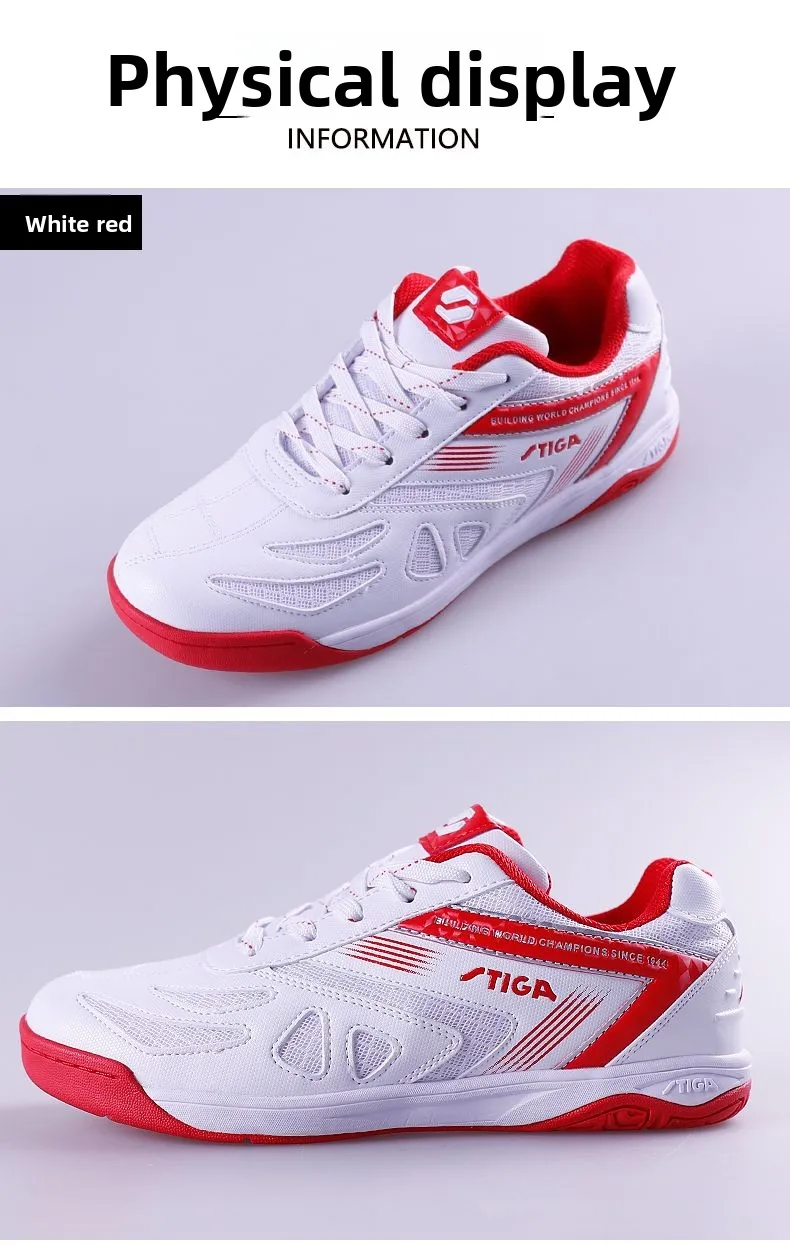 STIGA table tennis shoes for men and women, professional summer and winter breathable STIGA table tennis shoes