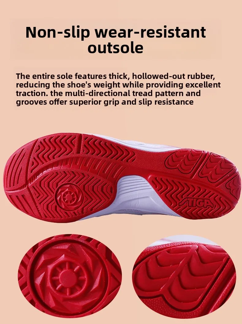 STIGA table tennis shoes for men and women, professional summer and winter breathable STIGA table tennis shoes