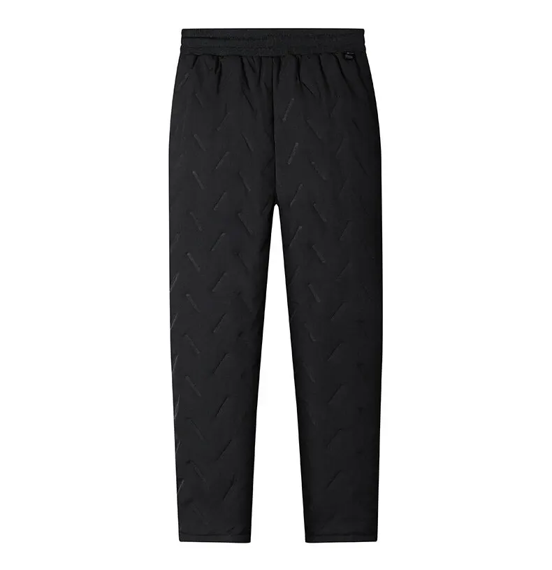 Winter Running Pant Cashmere Thicken Fleece Windproof Sweatpants Men Joggers Cotton Warm Pants Male Waterproof Thermal Trousers