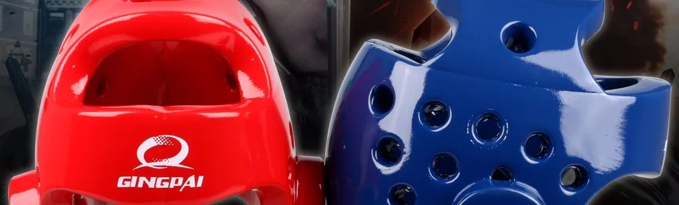 Taekwondo Helmet Sanda Kick Boxing Head Guard Headgear Protector Sparring Gear Helmet Karate Muay Thai Head Protection