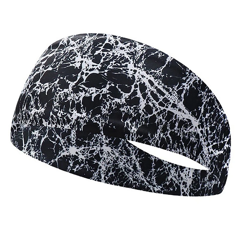 Sports Sweatband Hairband Women's Headwear Anti-Sweat Gym Fitness Sweat Guide Antiperspirant Band Running Headband
