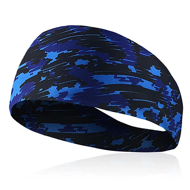 Sports Sweatband Hairband Women's Headwear Anti-Sweat Gym Fitness Sweat Guide Antiperspirant Band Running Headband