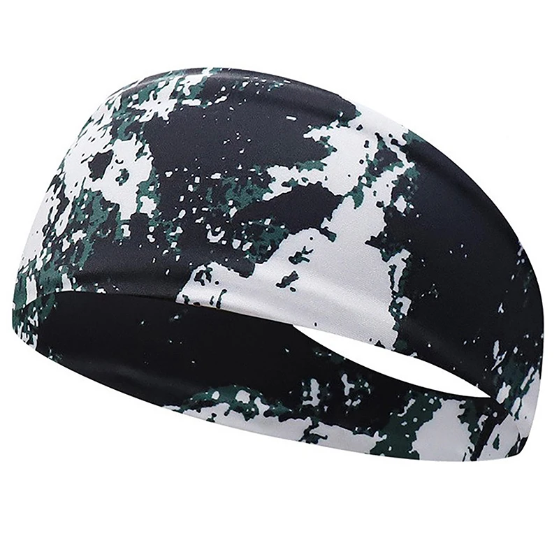 Sports Sweatband Hairband Women's Headwear Anti-Sweat Gym Fitness Sweat Guide Antiperspirant Band Running Headband