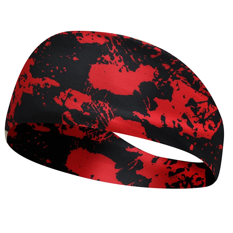 Sports Sweatband Hairband Women's Headwear Anti-Sweat Gym Fitness Sweat Guide Antiperspirant Band Running Headband