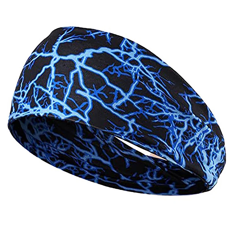 Sports Sweatband Hairband Women's Headwear Anti-Sweat Gym Fitness Sweat Guide Antiperspirant Band Running Headband