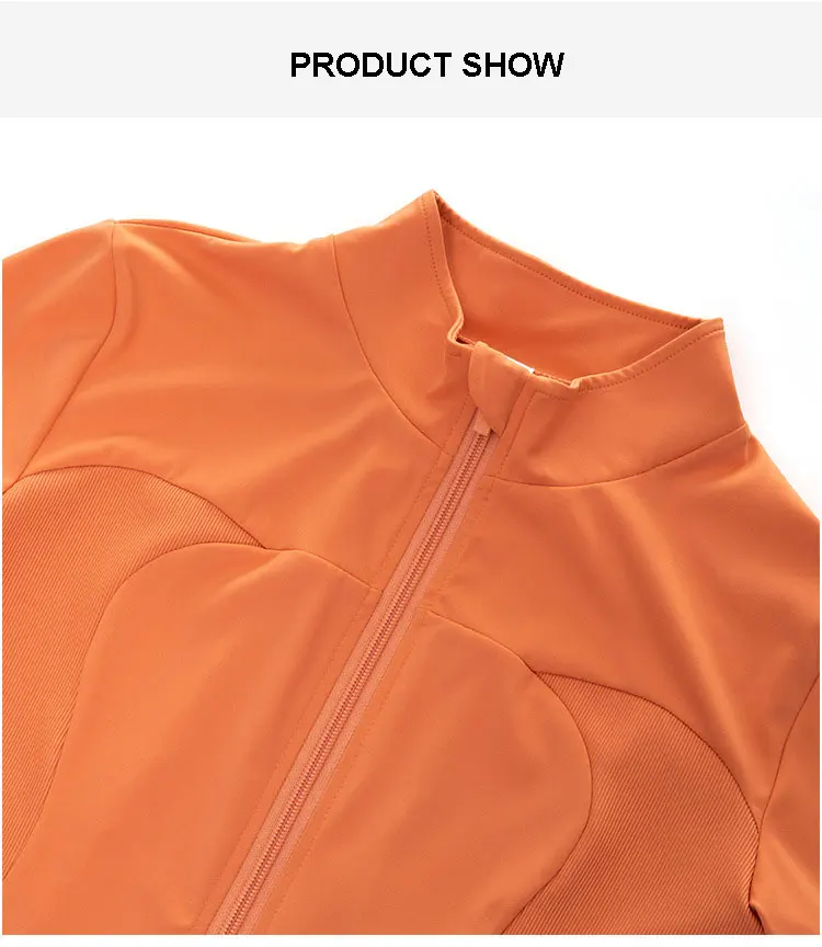 New Women Athletic Sports Shirt Close Fitting Long Sleeve Fitness Yoga Top With Thumb Holes Gym Jacket Female Running Coat