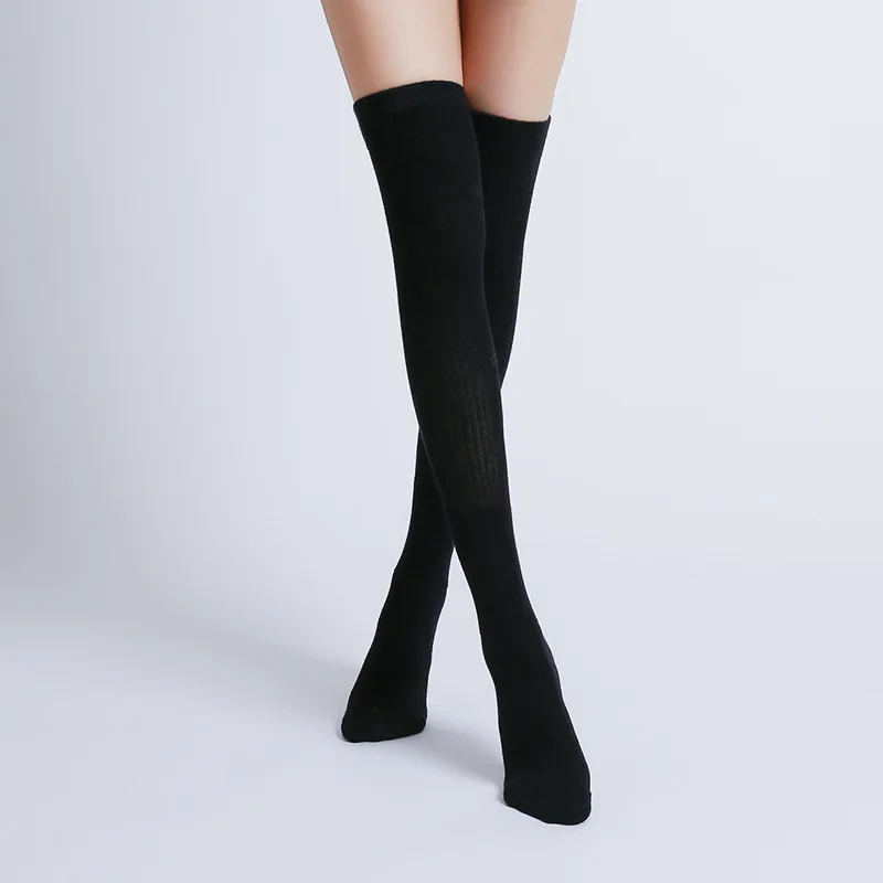 Long Tube Women Yoga Socks Fitness Anti-slip Cotton Pilates Ladies Dance Ballet Socks Warm Gym Sports Socks For Girls Women