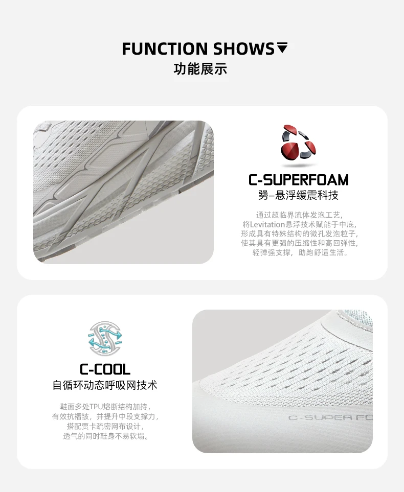 GOLDEN CMAEL Men's Running Sport Shoes Mesh Women's Sneakers Casual Non-slip Ultra-light Shock-absorb Jogging Shoes for Men 2023