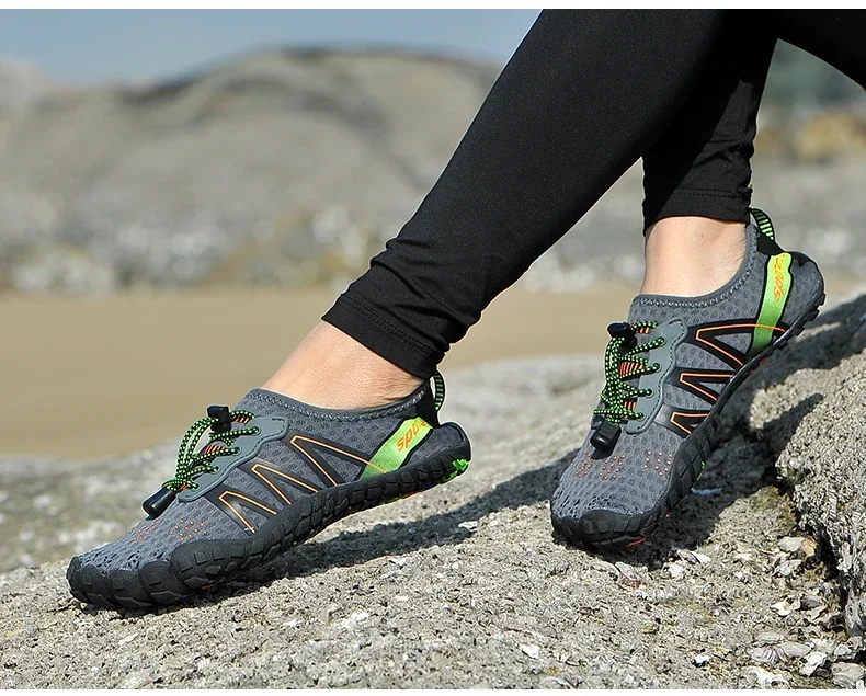 Men Wading Shoes Women Swimming Shoes Sneakers Barefoot Beach Sandals Upstream Aqua Shoes Quick-Dry Sea Diving Gym Water Shoes