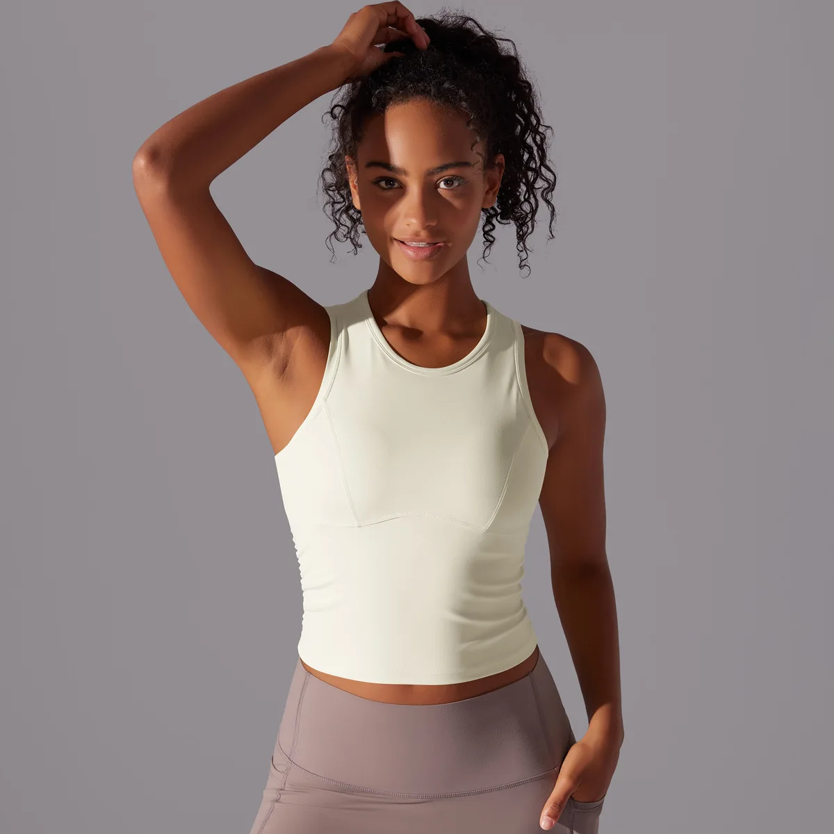 Women Sleeveless Gym Top Slim Fit Super Stretch Yoga T-Shirt Breathable Quick Dry Workout Vest Female Running Sportswear