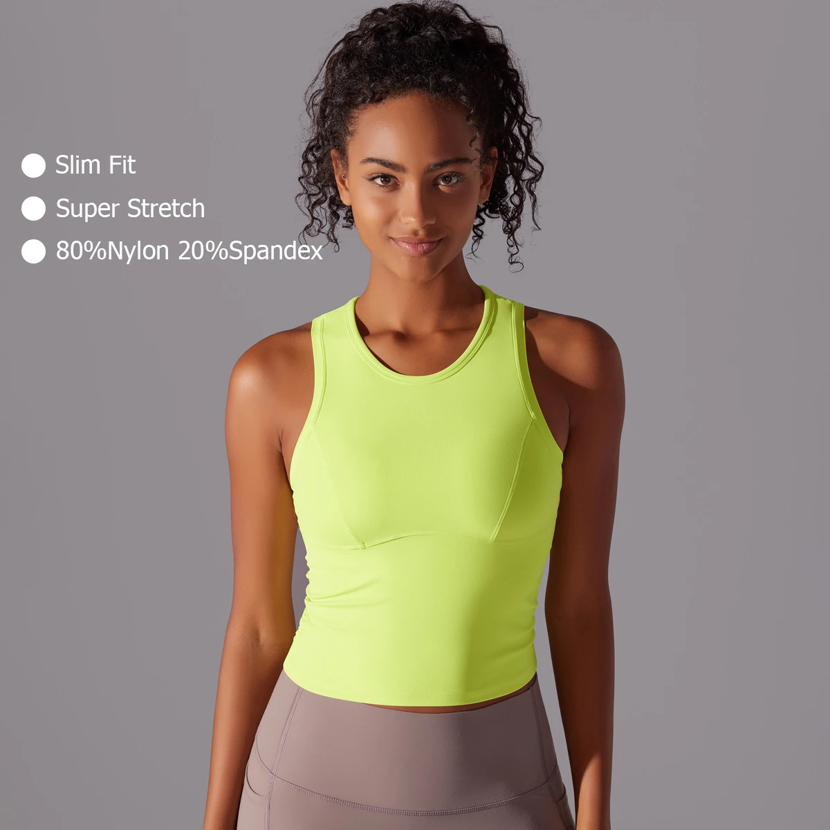 Women Sleeveless Gym Top Slim Fit Super Stretch Yoga T-Shirt Breathable Quick Dry Workout Vest Female Running Sportswear