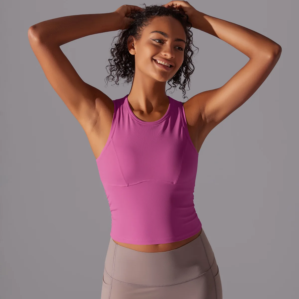 Women Sleeveless Gym Top Slim Fit Super Stretch Yoga T-Shirt Breathable Quick Dry Workout Vest Female Running Sportswear