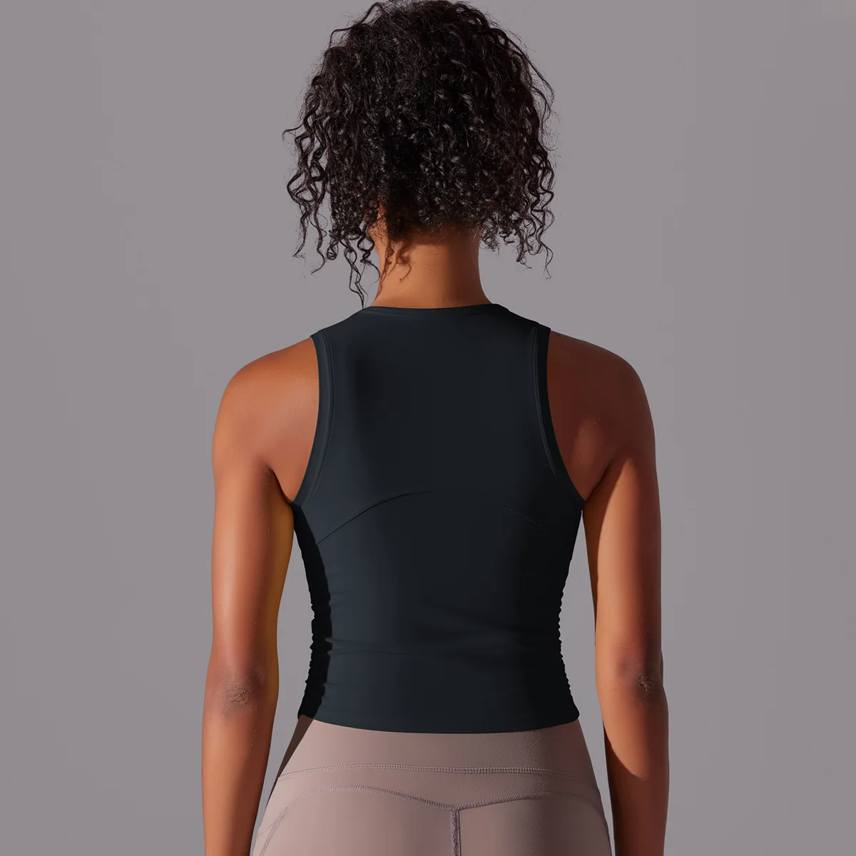 Women Sleeveless Gym Top Slim Fit Super Stretch Yoga T-Shirt Breathable Quick Dry Workout Vest Female Running Sportswear