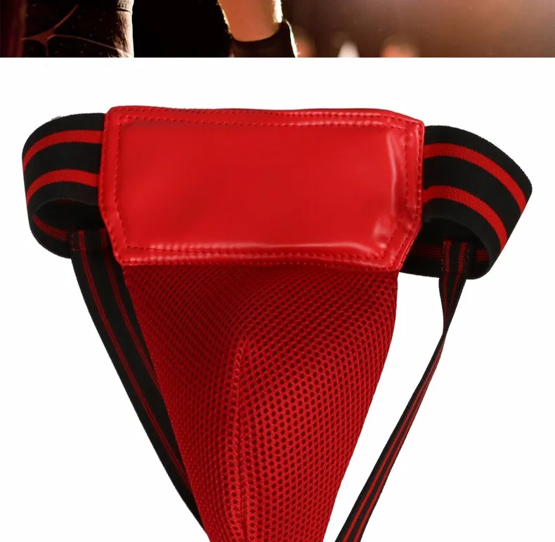 Adult Male MMA Crotch Protector TKD Karate Groin Guard Child Men Groin Protector Kick Boxing Protection Guard Jockstrap