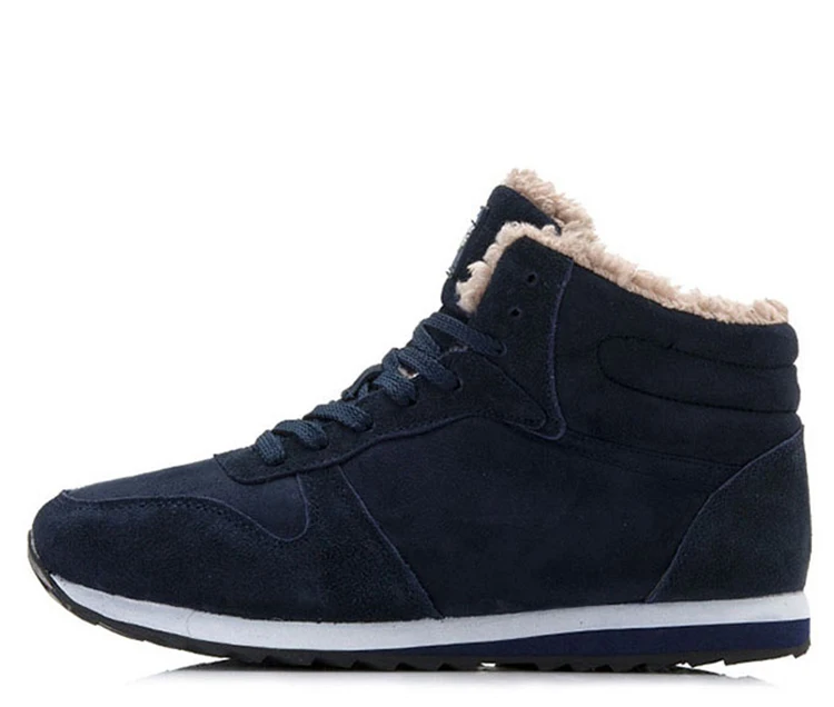 2026 Men Boots Winter Sports Ankle Boots Thickened Plus Size Women Casual Fashion Short Boots Cotton Shoes Platform Snow Boots