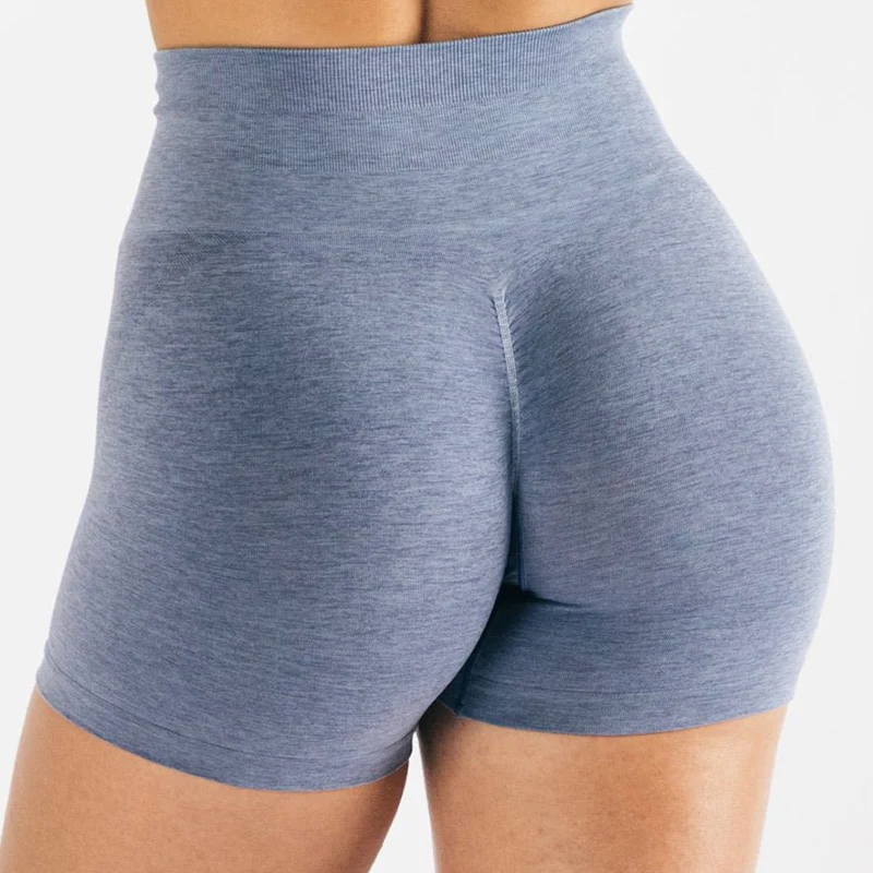 2022 Women High Waist Sport Shorts Seamless Workout Shorts Scrunch Butt Fitness Shorts Women's Sports Short Pants Gym Clothing