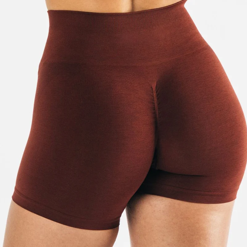 2022 Women High Waist Sport Shorts Seamless Workout Shorts Scrunch Butt Fitness Shorts Women's Sports Short Pants Gym Clothing