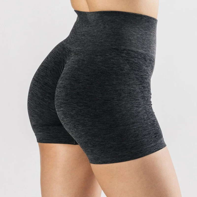 2022 Women High Waist Sport Shorts Seamless Workout Shorts Scrunch Butt Fitness Shorts Women's Sports Short Pants Gym Clothing