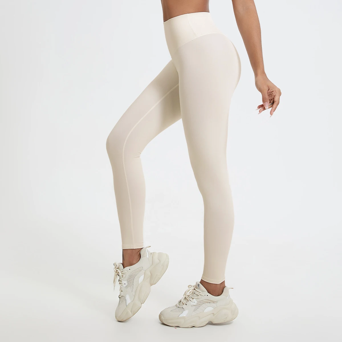 Summer Super Soft Fabrics High Waist Yoga Pants Running Train Tights Women Push Up Sports Leggings Women Breathable Gym Leggings