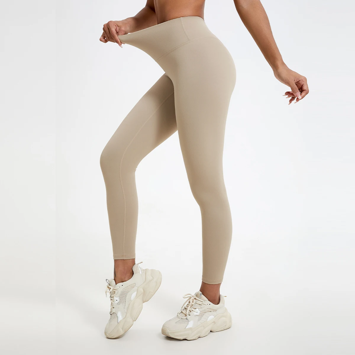 Summer Super Soft Fabrics High Waist Yoga Pants Running Train Tights Women Push Up Sports Leggings Women Breathable Gym Leggings