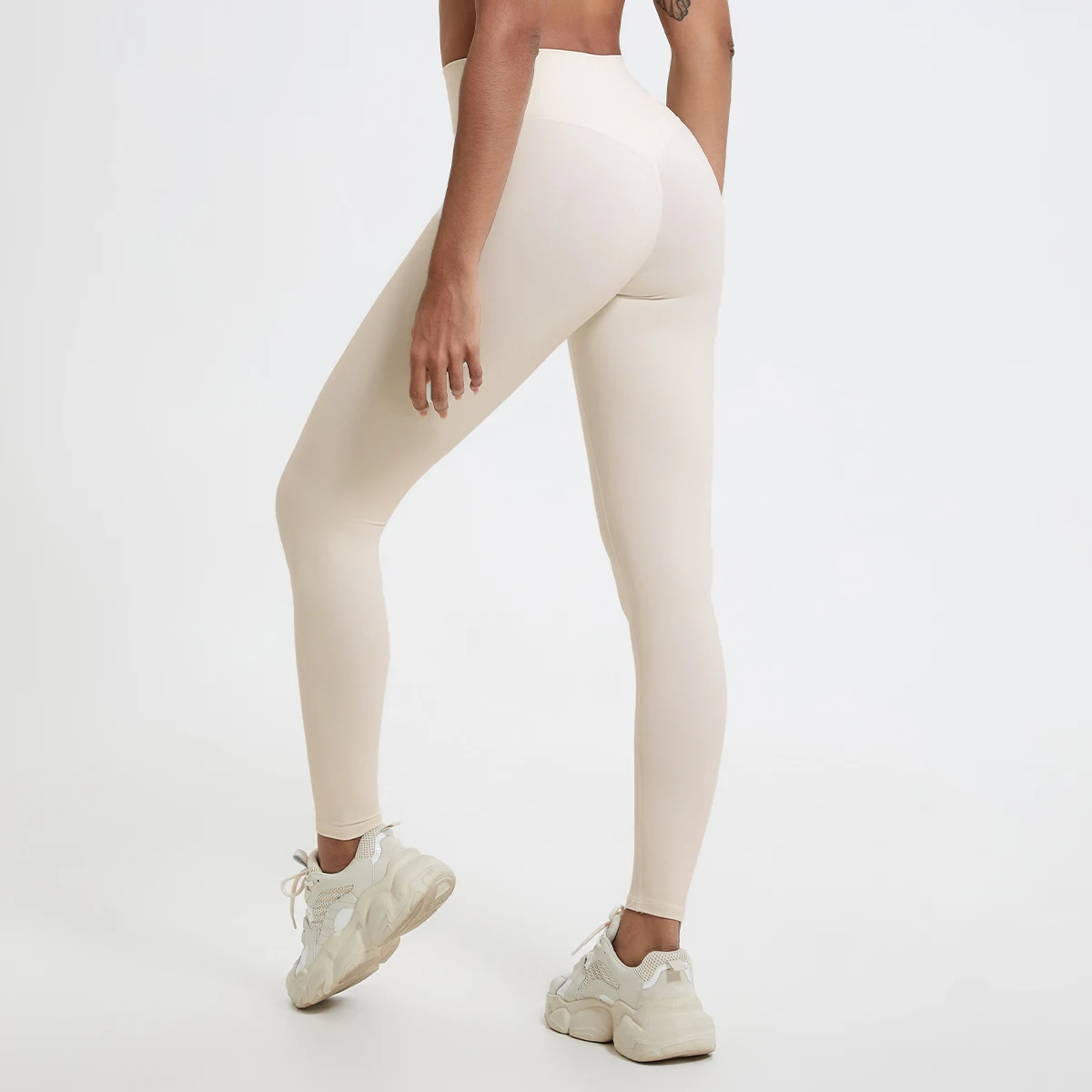 Summer Super Soft Fabrics High Waist Yoga Pants Running Train Tights Women Push Up Sports Leggings Women Breathable Gym Leggings