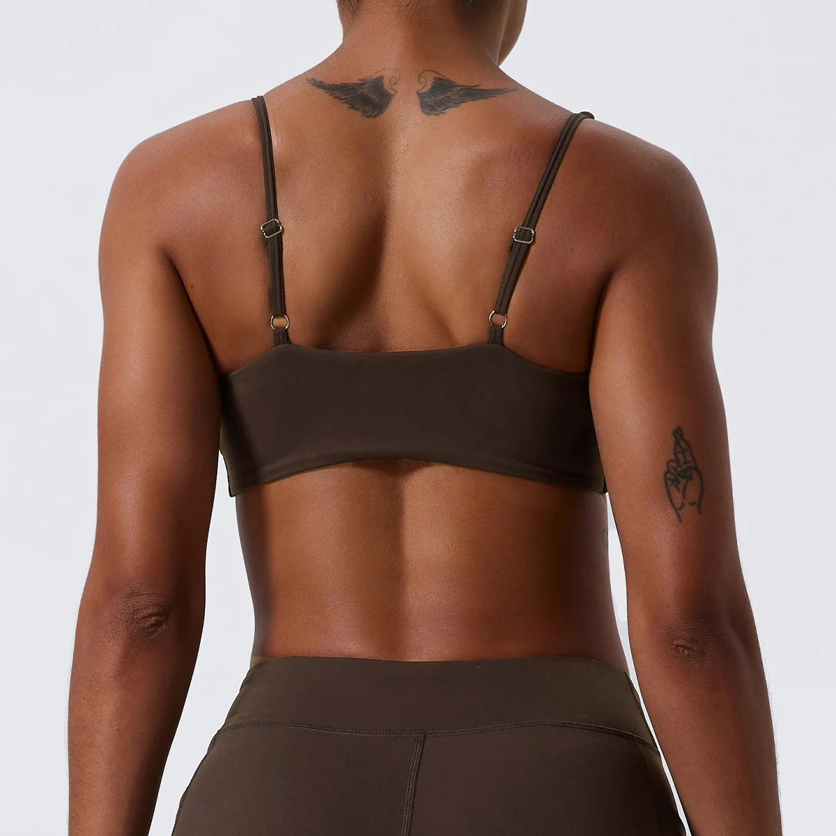 Hearuisavy Summer Sports Bra Shockproof Push Up Gym Top Women Quick-Dry Yoga Clothes Pleated Design Brassiere Workout Crop Top