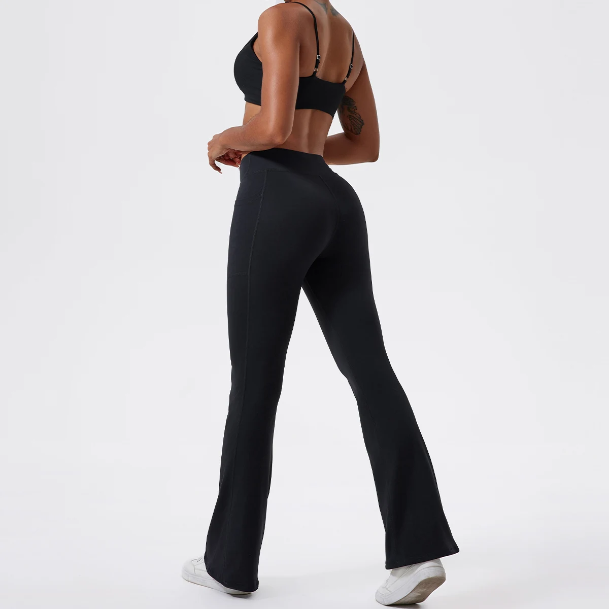 Hearuisavy Summer Sports Bra Shockproof Push Up Gym Top Women Quick-Dry Yoga Clothes Pleated Design Brassiere Workout Crop Top