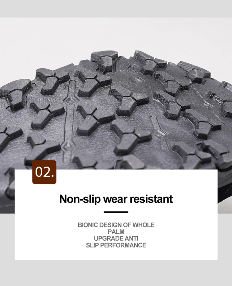 HIKEUP Latest Men's Hiking Shoes Wear-resistant Non-slip Outdoor Sneaker Rock Climbing Trekking Hunting Men Sports Suede Leather
