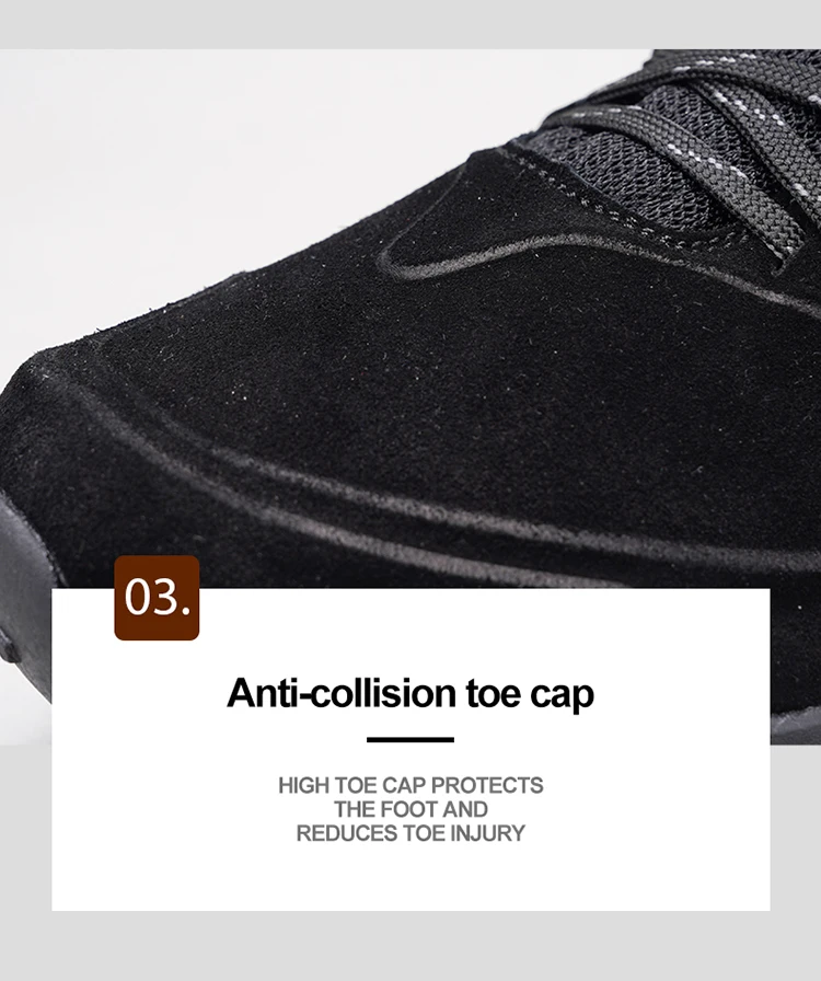 HIKEUP Latest Men's Hiking Shoes Wear-resistant Non-slip Outdoor Sneaker Rock Climbing Trekking Hunting Men Sports Suede Leather