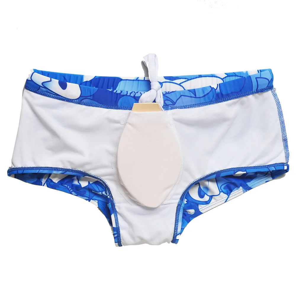 Men's Swim Briefs Sexy Gay Bikini Swimming Trunks Cup Cover Sports Swimwear Bathing Suit Quick Drying Beach Shorts Swimsuits