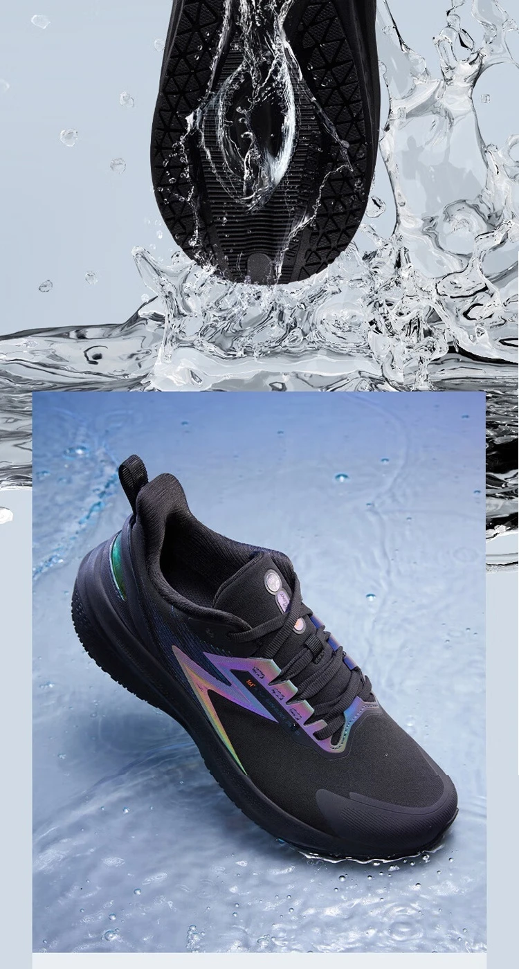 361 Degrees Rainblock 7.0 Men Running Shoes New Water Repellent Comfort Warm Elastic Non-slip Jogging Male Sneakers 672442219