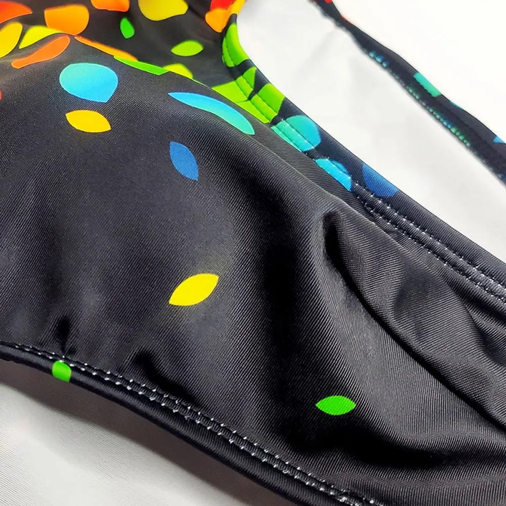 Sexy Briefs Swimming Trunks Tight Stretch bathing suit men Pride Day Surf Summer Beach Sports Pants Padded Push-up Men Swimwear