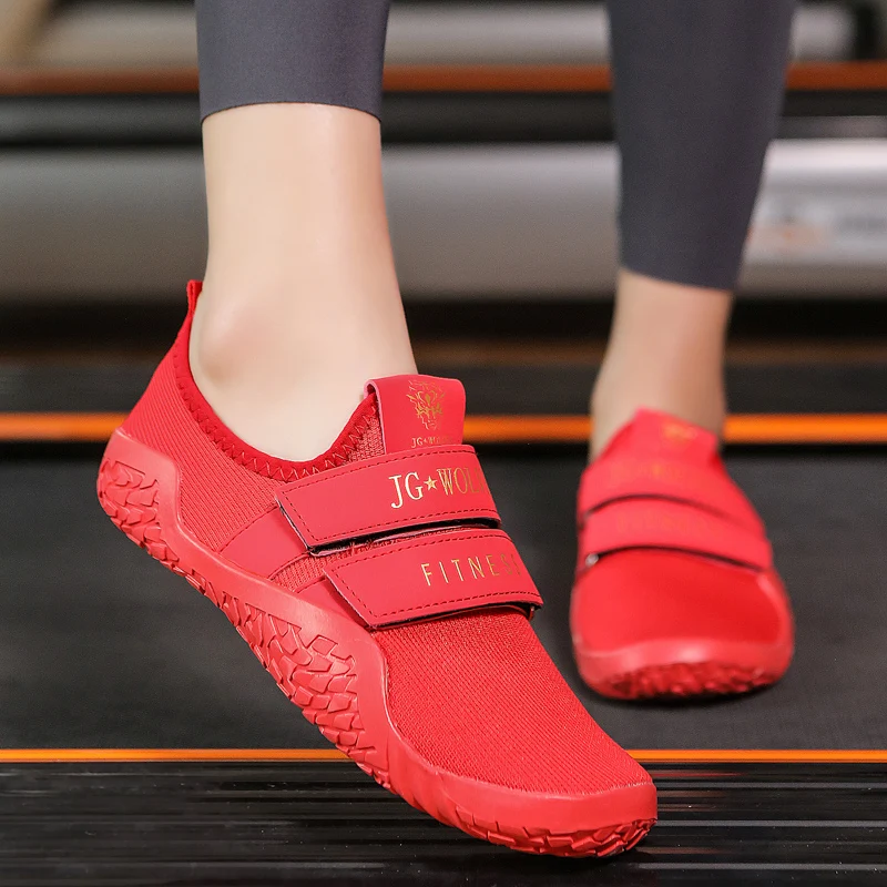 New Unisex Powerlifting Deadlift Yoga Gym Beach Sports Shoes Sumo Sole Portable Sneakers Soft Bottom Training Footwear Non-Slip