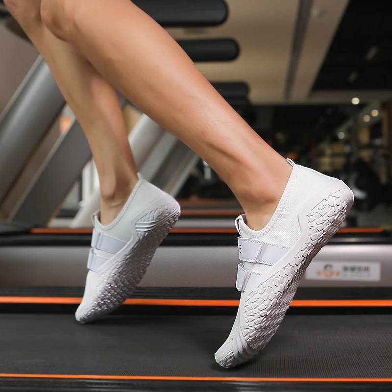 New Unisex Powerlifting Deadlift Yoga Gym Beach Sports Shoes Sumo Sole Portable Sneakers Soft Bottom Training Footwear Non-Slip