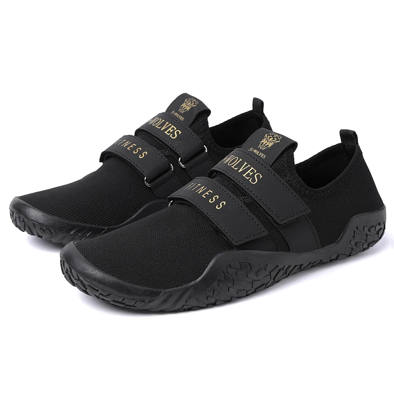 New Unisex Powerlifting Deadlift Yoga Gym Beach Sports Shoes Sumo Sole Portable Sneakers Soft Bottom Training Footwear Non-Slip